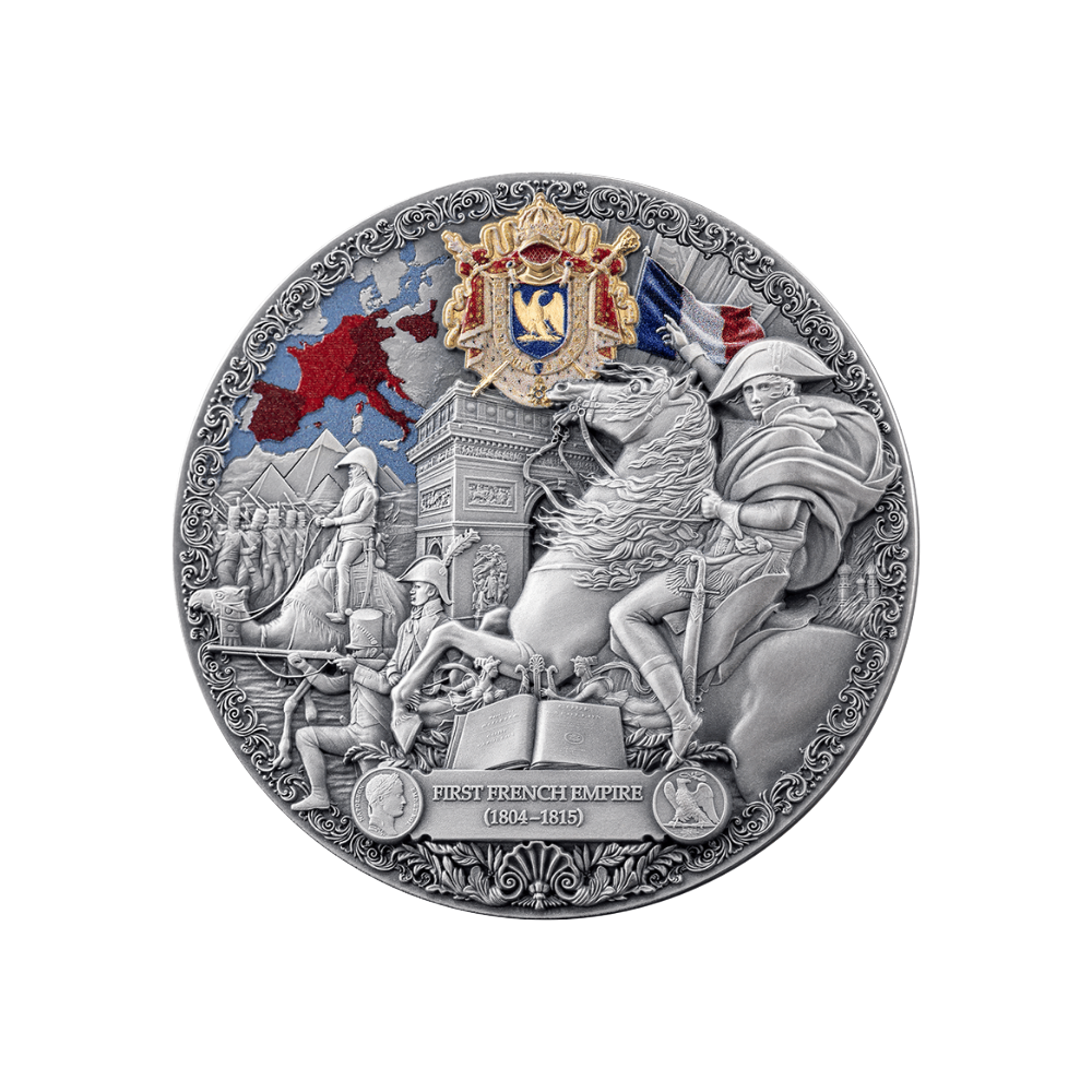 French Empire Legacy of the Greatest Empire 2 Oz Silver Coin 2025