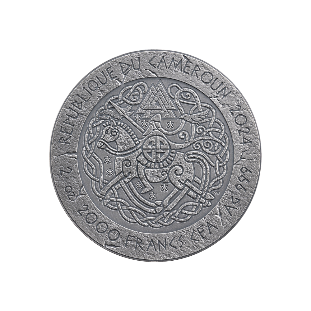 Freydis Eiriksdottir Way to Valhalla 2 Oz Silver Coin 2024