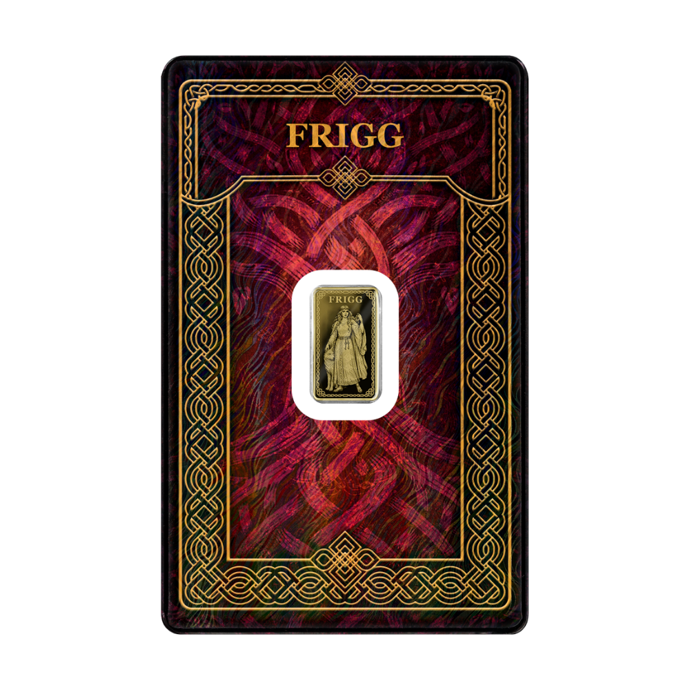 Frigg Gods of Germania Gold Bar 2026 Germania Mint