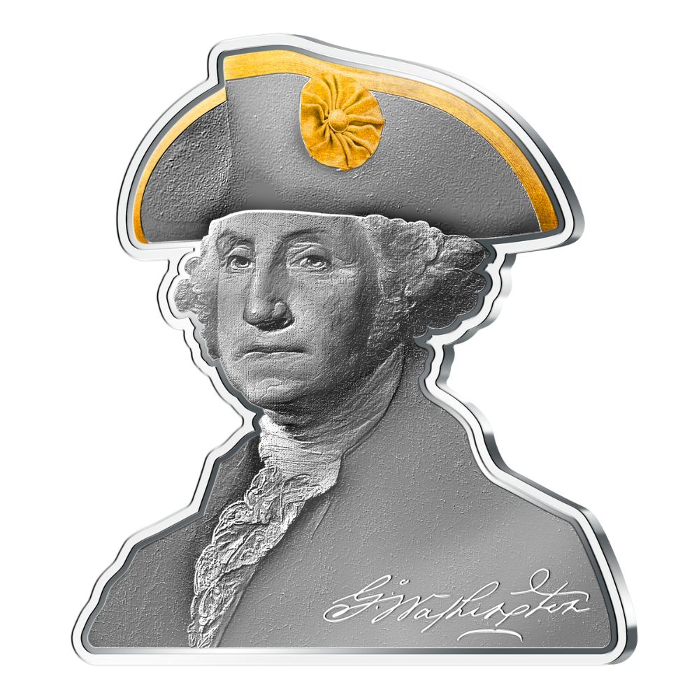 GEORGE WASHINGTON 3 Oz Silver Coin - PARTHAVA COIN