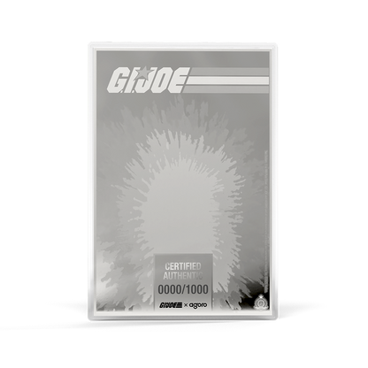 G.I. Joe A Real American Hero Vol.21 Silent Interlude Silver Collectible Foil AGORO