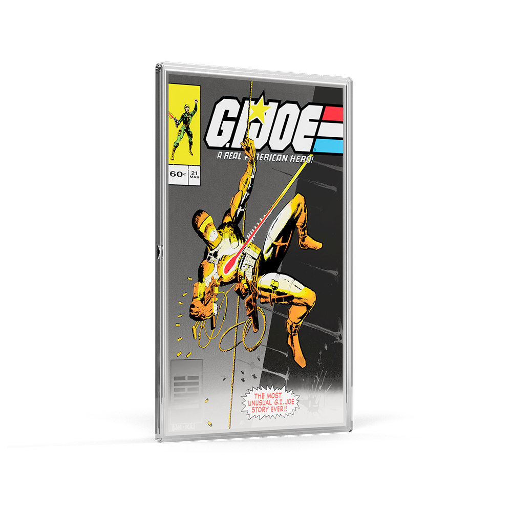 G.I. Joe A Real American Hero Vol.21 Silent Interlude Silver Collectible Foil AGORO