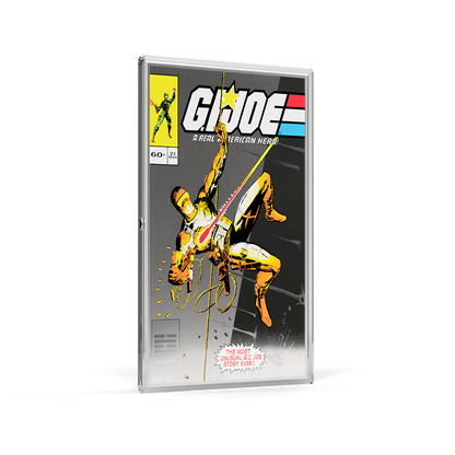 G.I. Joe A Real American Hero Vol.21 Silent Interlude Silver Collectible Foil AGORO