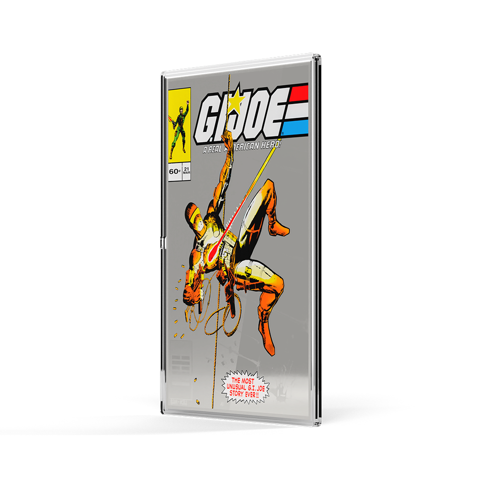 G.I. Joe A Real American Hero Vol.21 Silent Interlude Silver Collectible Foil AGORO