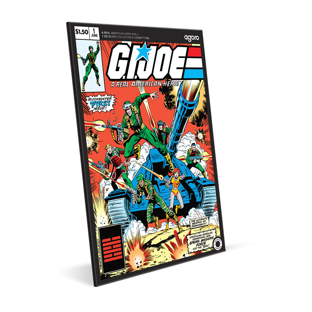 G.I. Joe A Real American Hero Vol.1 Silver Collectible Foil AGORO