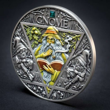 GNOME Elemental series 2 Oz Silver Coin 2000 Francs Cameroon 2024