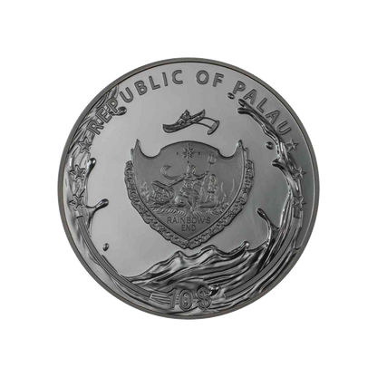 GODDESS OF WATER Greek Mythology 2 Oz Silver Coin $10 Palau 2024