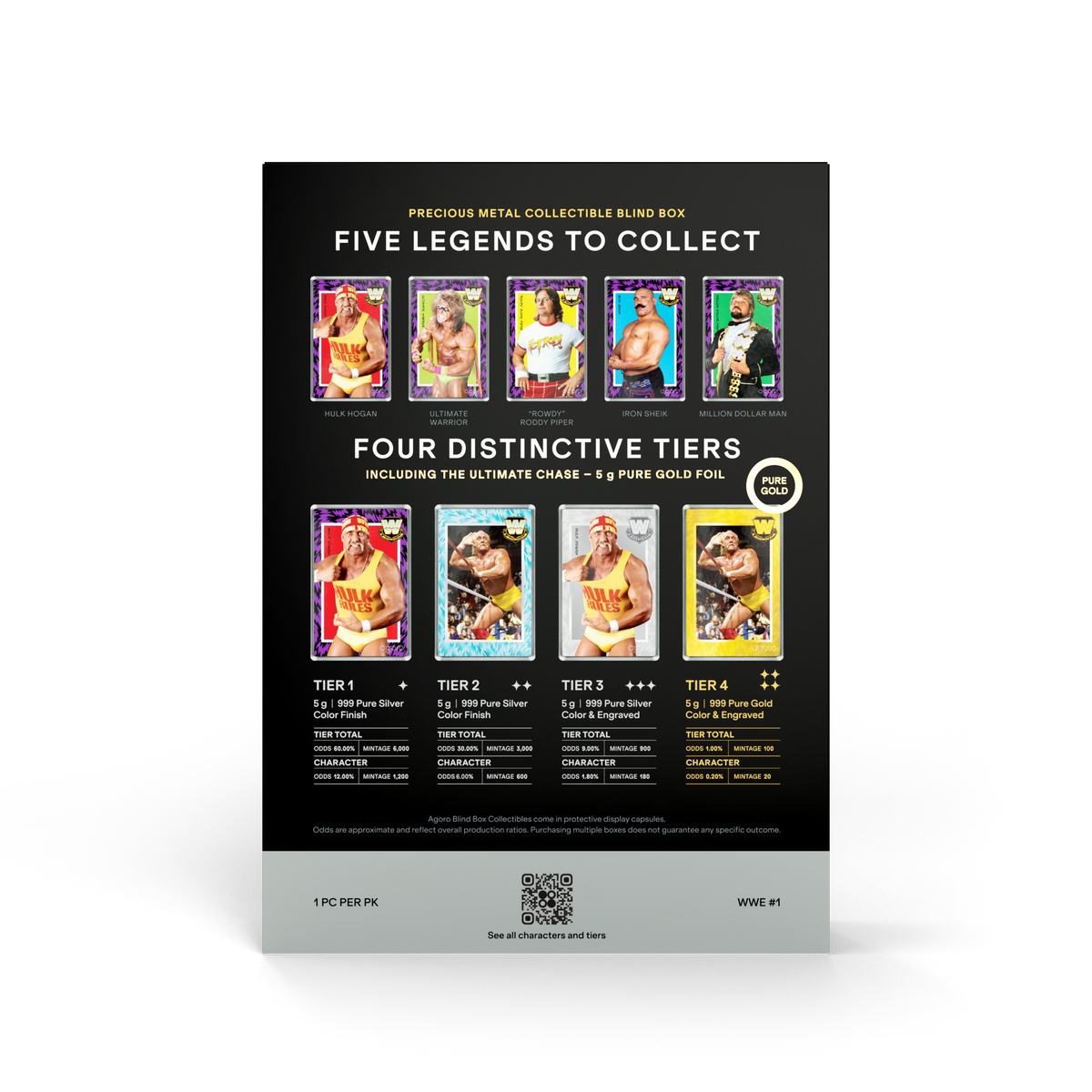 WWE: Golden Era Legends Blind Box agoro