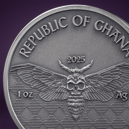 Gangster Memento Mori 1 Oz Silver Coin 2025