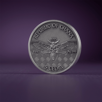 Gangster Memento Mori 1 Oz Silver Coin 2025