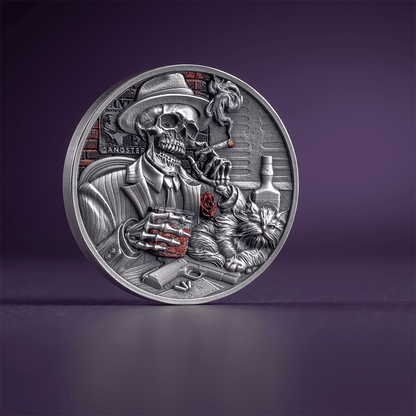 Gangster Memento Mori 1 Oz Silver Coin 2025
