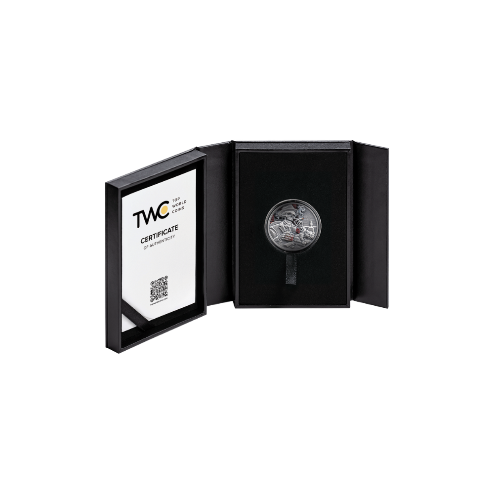 Gangster Memento Mori 1 Oz Silver Coin 2025