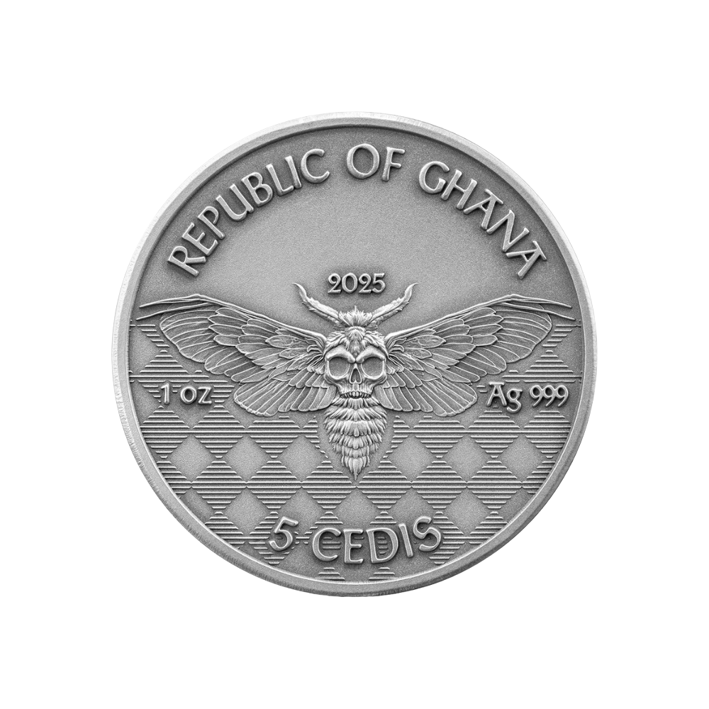 Gangster Memento Mori 1 Oz Silver Coin 2025