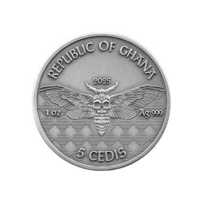 Gangster Memento Mori 1 Oz Silver Coin 2025