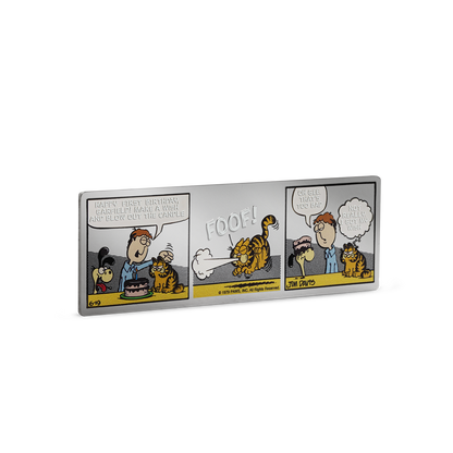 Nickelodeon Garfield's 1st Birthday Silver Collectible