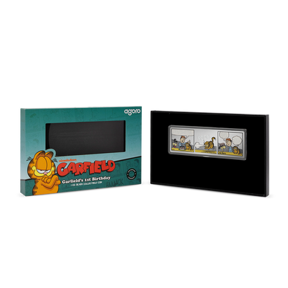 Nickelodeon Garfield's 1st Birthday Silver Collectible
