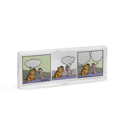 Nickelodeon Garfield & Arlene Silver Collectible AGORO