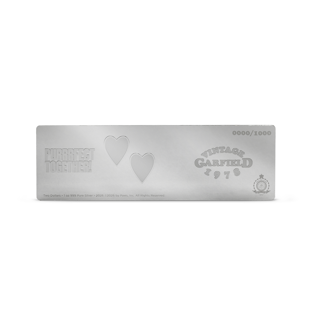 Nickelodeon Garfield & Arlene Silver Collectible AGORO