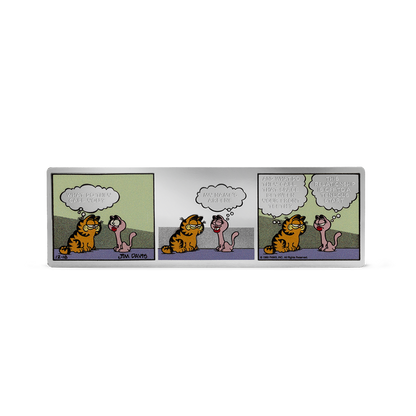 Nickelodeon Garfield & Arlene Silver Collectible AGORO