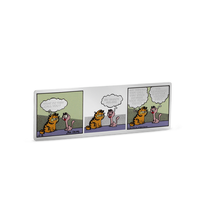 Nickelodeon Garfield & Arlene Silver Collectible AGORO