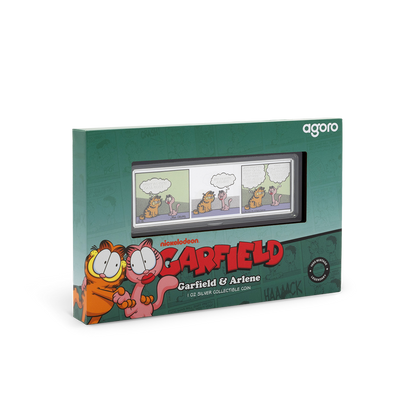 Nickelodeon Garfield & Arlene Silver Collectible AGORO