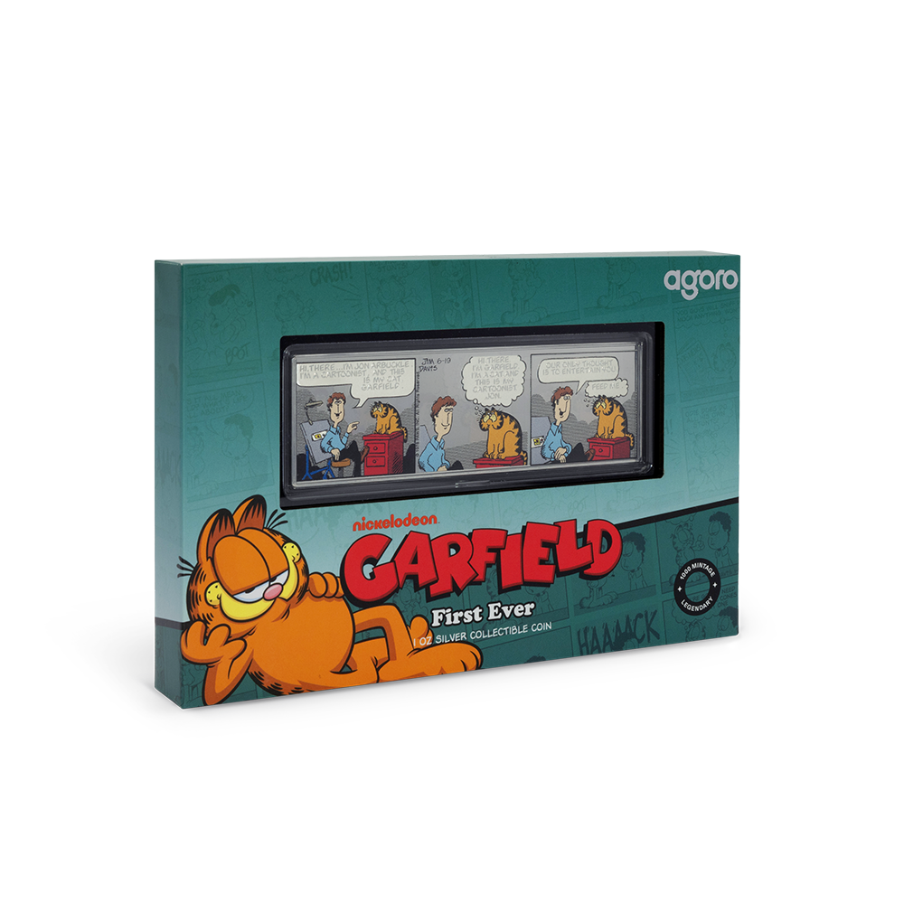 Nickelodeon Garfield First Ever Silver Collectible AGORO