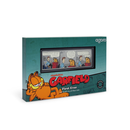 Nickelodeon Garfield First Ever Silver Collectible AGORO