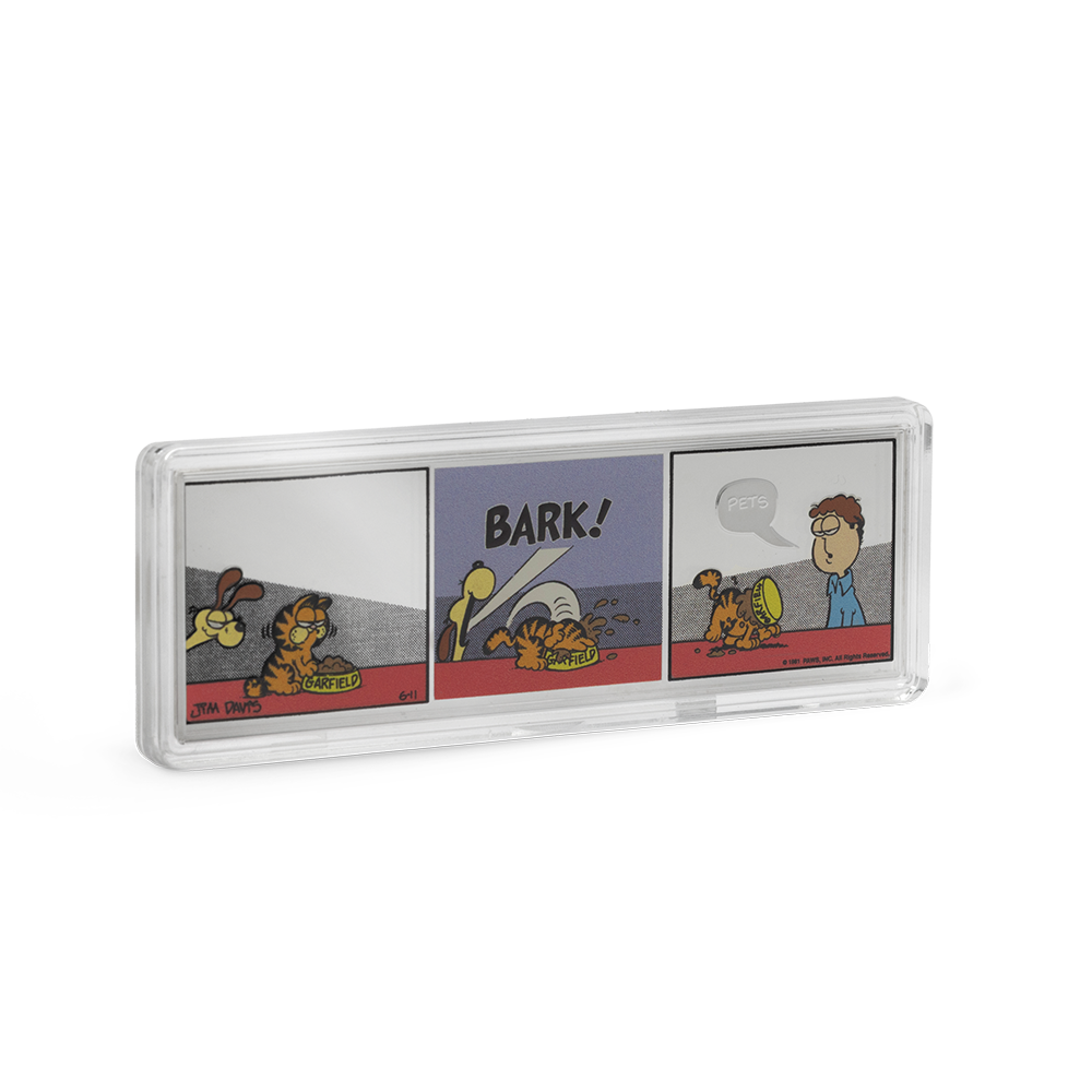 Nickelodeon Garfield & Odie Silver Collectible AGORO