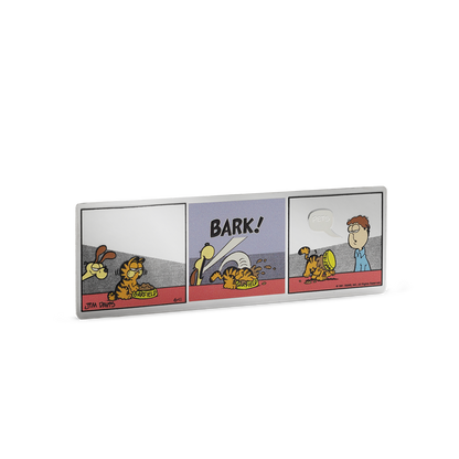 Nickelodeon Garfield & Odie Silver Collectible AGORO