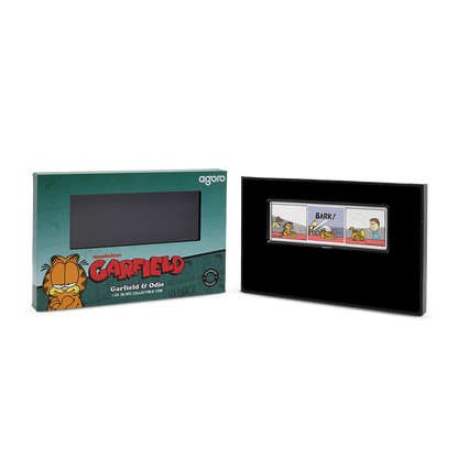 Nickelodeon Garfield & Odie Silver Collectible AGORO