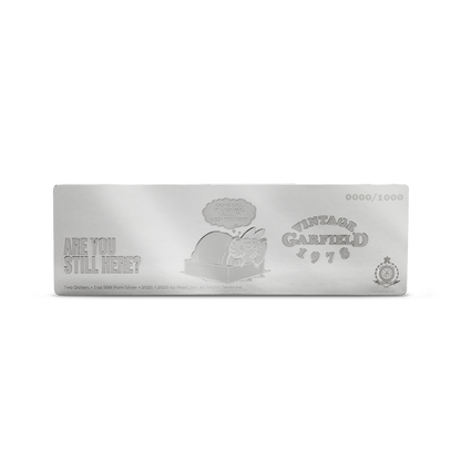 Nickelodeon Garfield 'I Hate Mondays' Silver Collectible