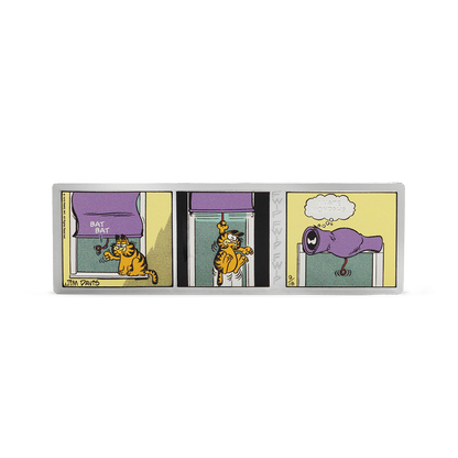 Nickelodeon Garfield 'I Hate Mondays' Silver Collectible