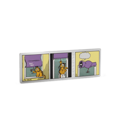 Nickelodeon Garfield 'I Hate Mondays' Silver Collectible