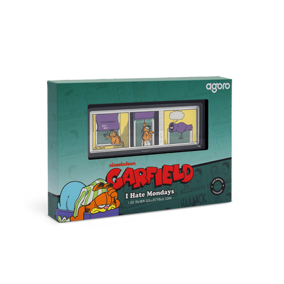 Nickelodeon Garfield 'I Hate Mondays' Silver Collectible