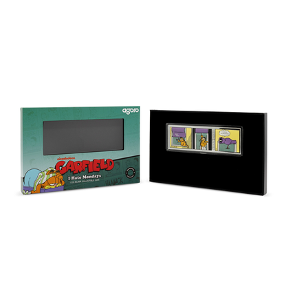 Nickelodeon Garfield 'I Hate Mondays' Silver Collectible