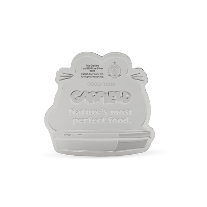 Nickelodeon Garfield Nature's most perfect food obverse agoro