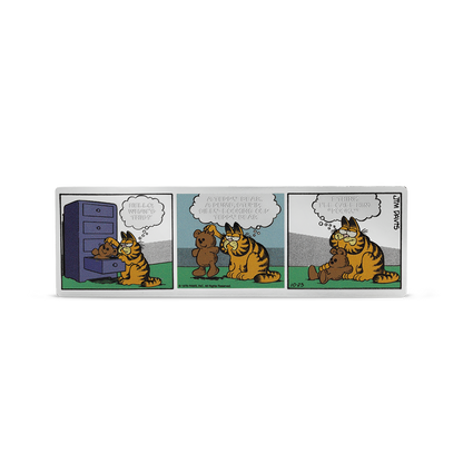 Nickelodeon Garfield & Pooky Silver Collectible AGORO