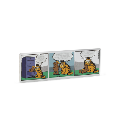 Nickelodeon Garfield & Pooky Silver Collectible AGORO