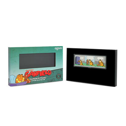 Nickelodeon Garfield & Pooky Silver Collectible AGORO