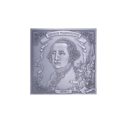 George Washington Cube 6 Oz Silver Coin 2026