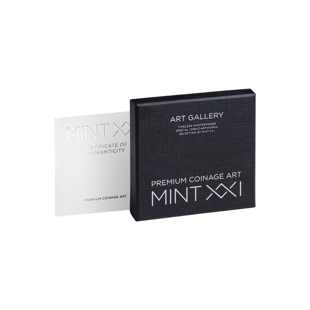 Girl With a Pearl Earring Vermeer 1 Oz Silver Coin 2026 MINT XXI