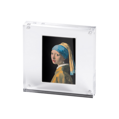 Girl With a Pearl Earring Vermeer 1 Oz Silver Coin 2026 MINT XXI
