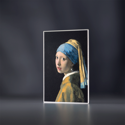 Girl With a Pearl Earring Vermeer 1 Oz Silver Coin 2026 MINT XXI