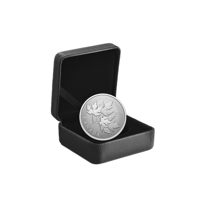 Gleaming Maple Leaves 1/2 Oz Fine Silver Coin Canada 2026