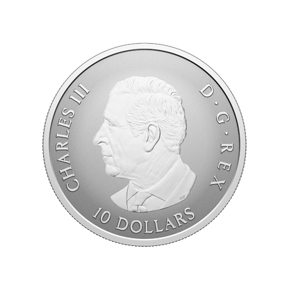 Gleaming Maple Leaves 1/2 Oz Fine Silver Coin Canada 2026