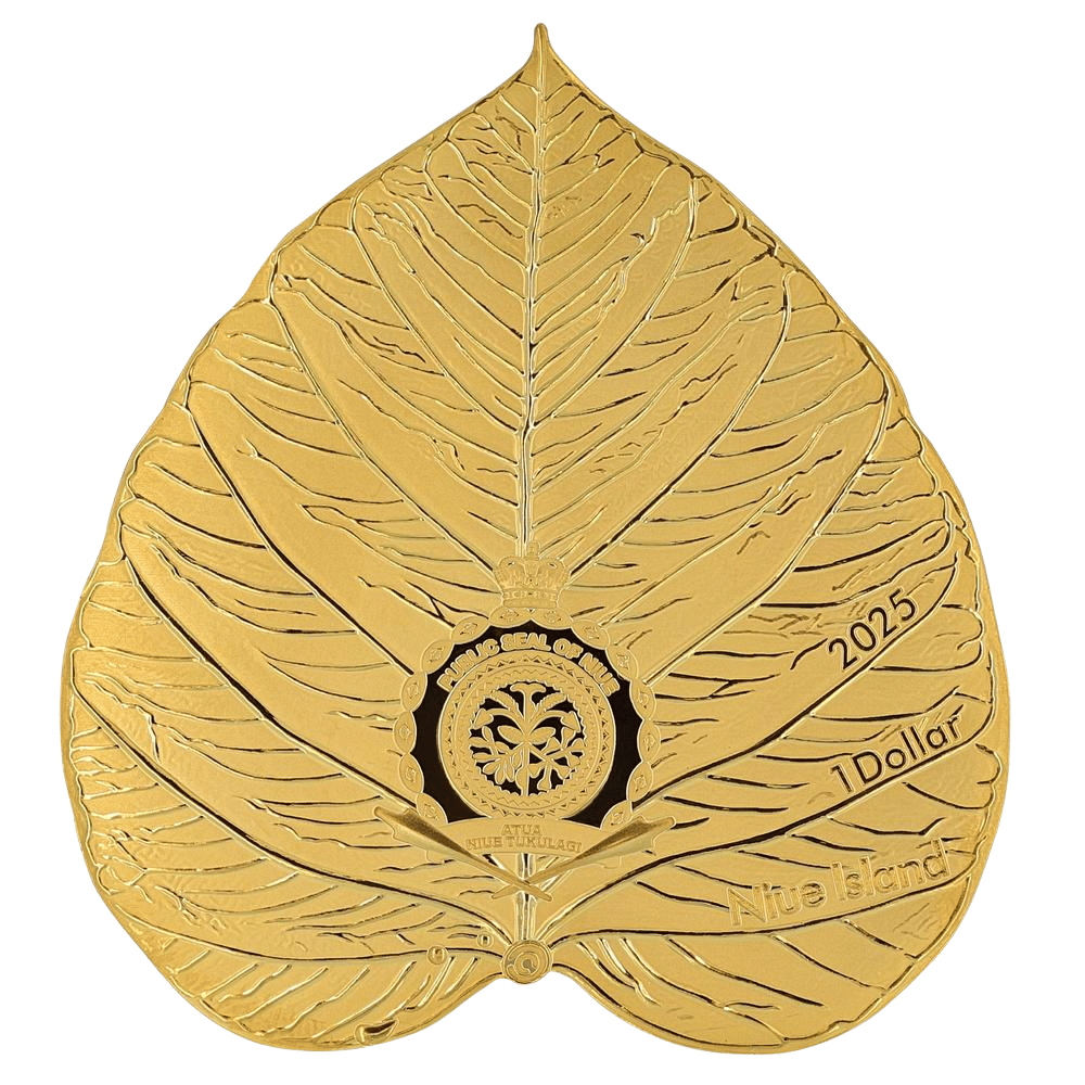 Goddess of wisdom Leaves of the Nile 1 Oz Silver Coin 2025