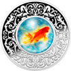 GOLDFISH Lucky Charm Silver Coin 500 Francs Cameroon 2023