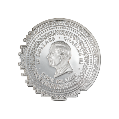 Gorilla Reconstruction 2 Oz Silver Coin $10 Cook Islands 2025