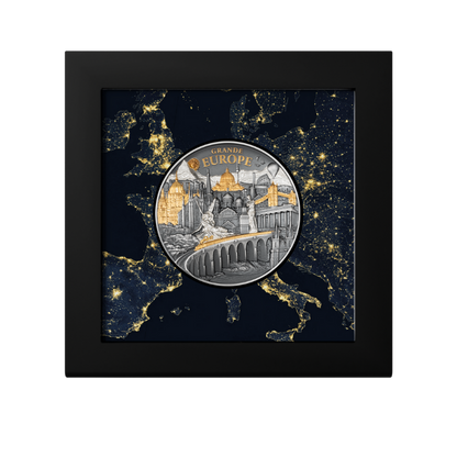 Grande Europe Hidden Treasure 3 Oz Silver Coin 2025 CIT COIN INVEST AG