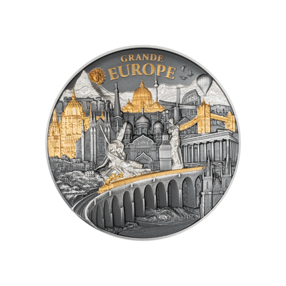 Grande Europe Hidden Treasure 3 Oz Silver Coin 2025 CIT COIN INVEST AG
